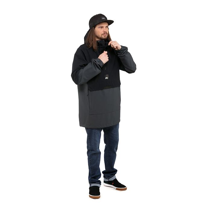 Shaw jacket - black/phantom