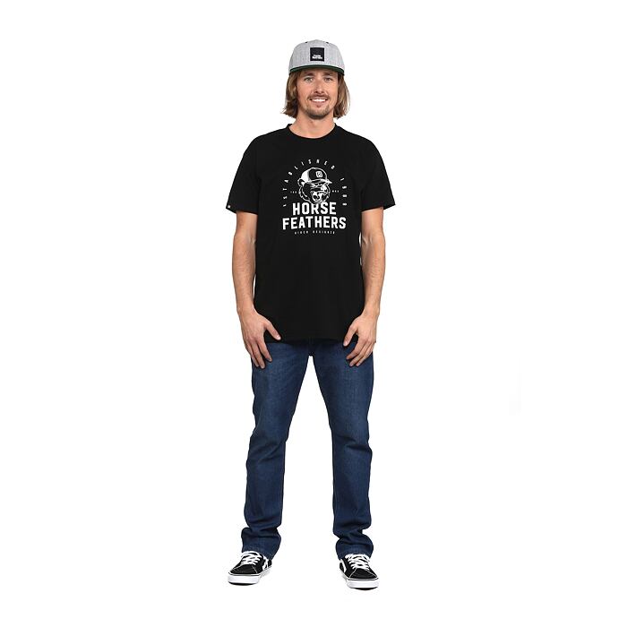 Varsity t-shirt - black