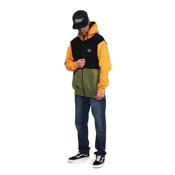 Zach II Zip Hoodie - lizard