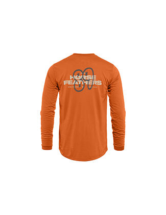 Fury LS bike t-shirt - burnt orange