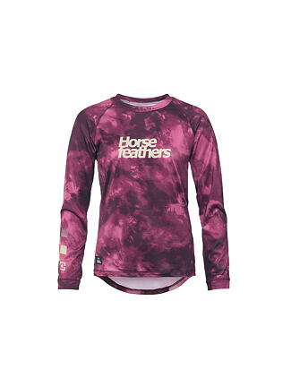 Deco LS women's bike jersey - blackberry camo