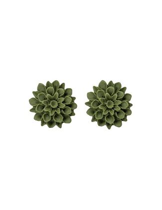 Flowerski earrings - greece olive