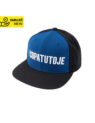 COPATUTOJE x HC Škoda Plzeň snapback cap - blue/black