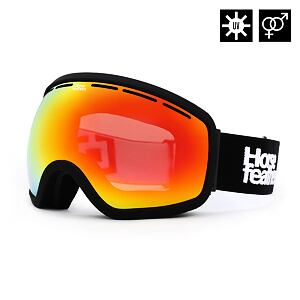 Snowboardové brýle Knox - black/mirror red