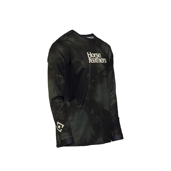 Quantum LS bike jersey - thyme camo