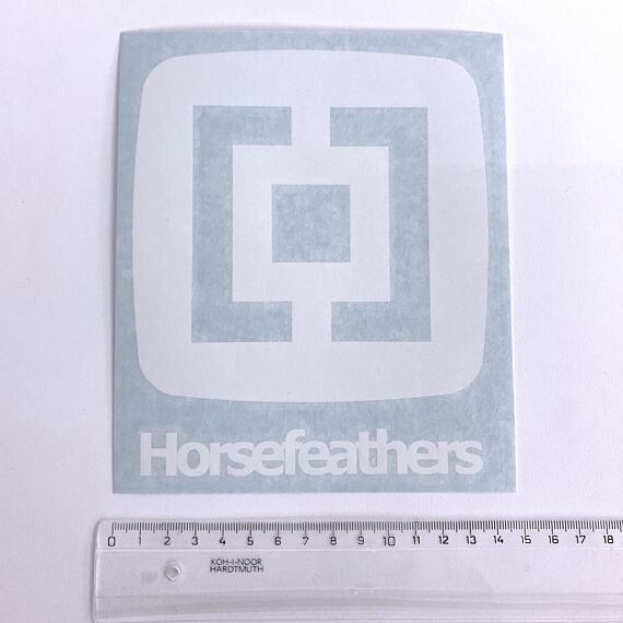 Transfer sticker Square 16x14 cm - white (1 pc)