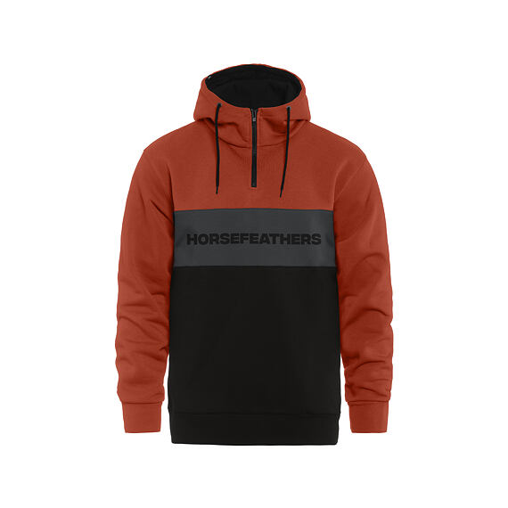 Fulton hoodie - ginger/black