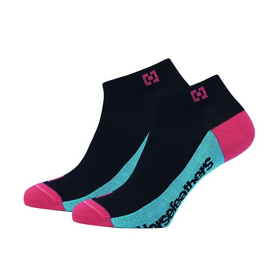 Ponožky Dea - black/purple