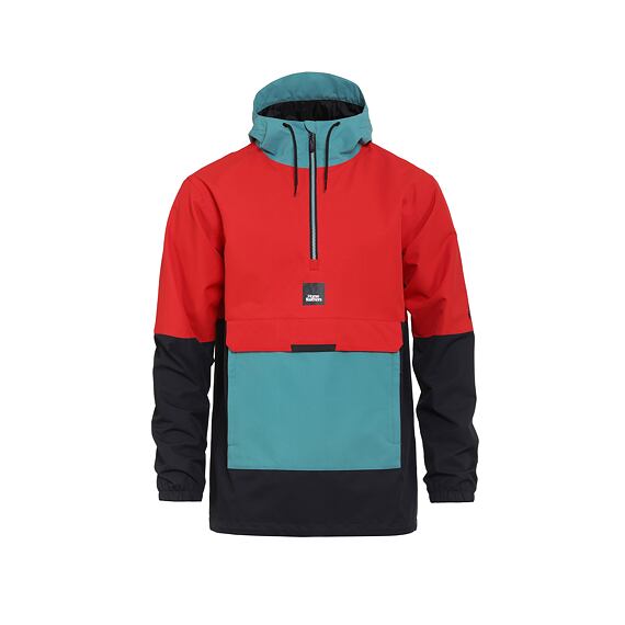 Bunda Shaw - lava red/oil blue