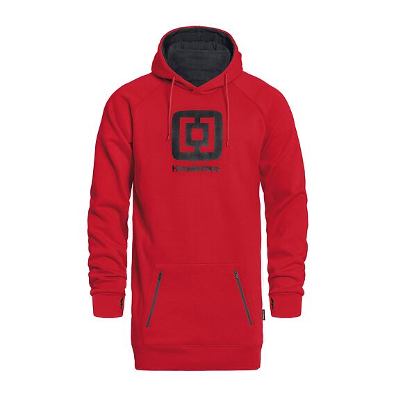 Mikina Sherman Long - true red