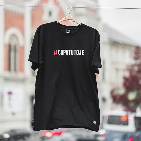 Triko COPATUTOJE - black