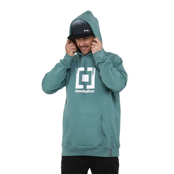 Leader hoodie - oil blue