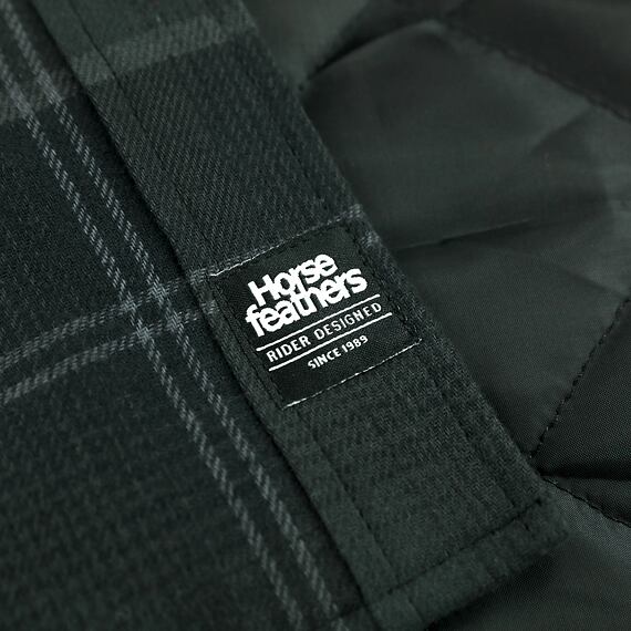 Water-repellent Dough insulated shirt - anthracite