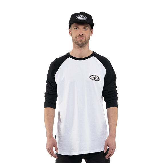 Dynamo Raglan t-shirt - white/black