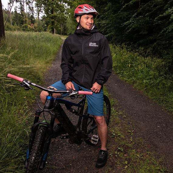 Peyton bike jacket - black