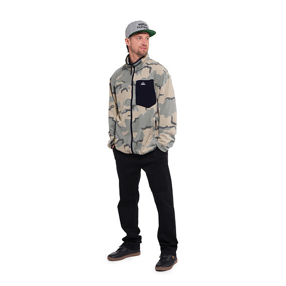 Fleece Darko sweatshirt - desert camo