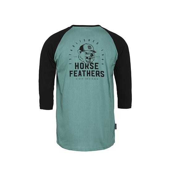 Varsity Raglan LS t-shirt - oil blue
