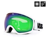 Snowboardové brýle Knox - white/mirror green